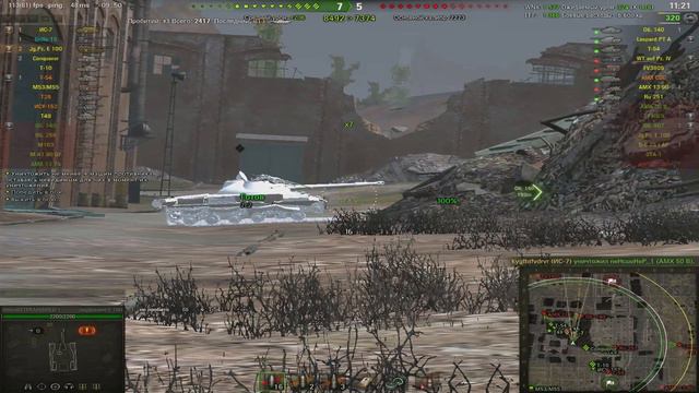 "Jagdpanzer E-100" Бьёт точно в цель! смотреть онлайн