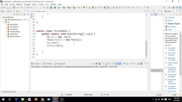 Java tutorial in Bangla 47 | Thread смотреть онлайн