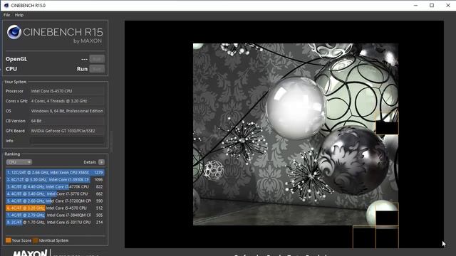 Intel i5 4570 3.20ghz Cinebench r15 смотреть онлайн