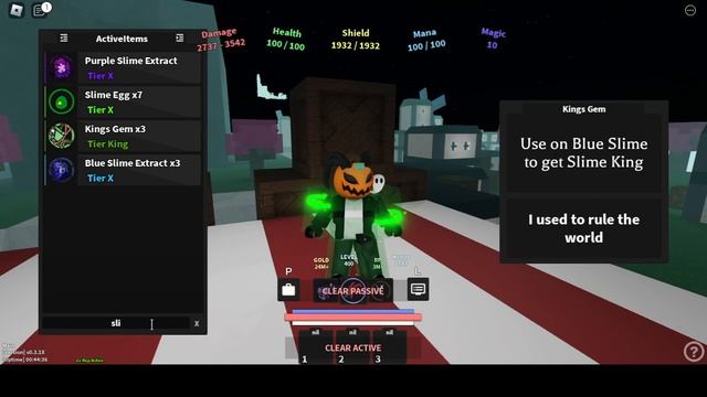 Roblox : Critical Legends [ Class ] Slime T1 - T5 King of the Underworld смотреть онлайн