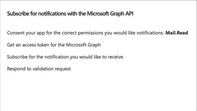 Change notifications with Microsoft Graph - June 2019 смотреть онлайн