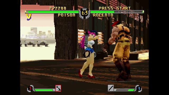 Final Fight Revenge Poison Longplay Sega Saturn смотреть онлайн