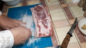 БЫСТРАЯ РАЗДЕЛКА И ЗАСОЛКА САЛА