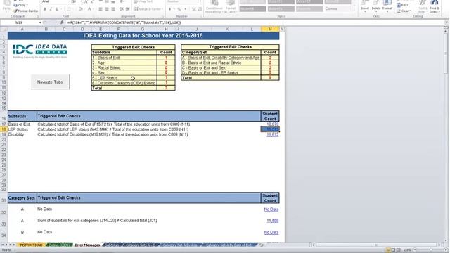 Pre-submission Edit Check Tools for IDEA 618 Part B Personnel, Exiting, and Discipline EDFacts File смотреть онлайн