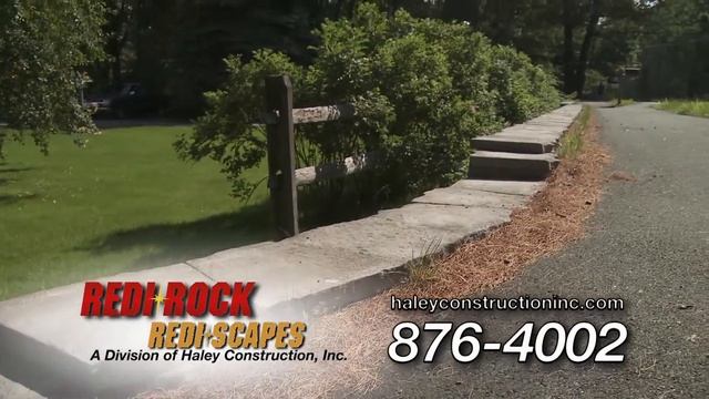 Haley Construction - Redi-Rock(tm) Hardscapes смотреть онлайн