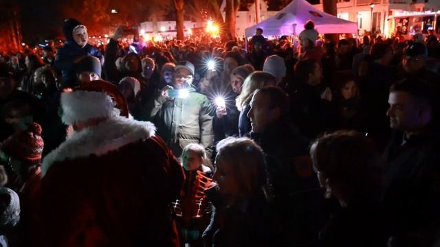 Christmas Tree Lighting Ceremony 2022. Milford, CT Церемония зажжения Рождественской елки 2022. смотреть онлайн