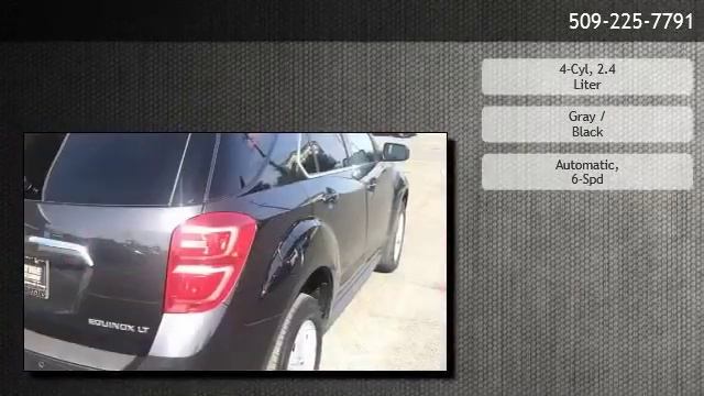 2016 Chevrolet Equinox LT Sport Utility 4D - Yakima, WA смотреть онлайн