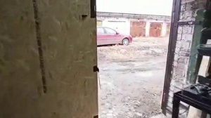 Как обшить OSB гаражные ворота часть 1.