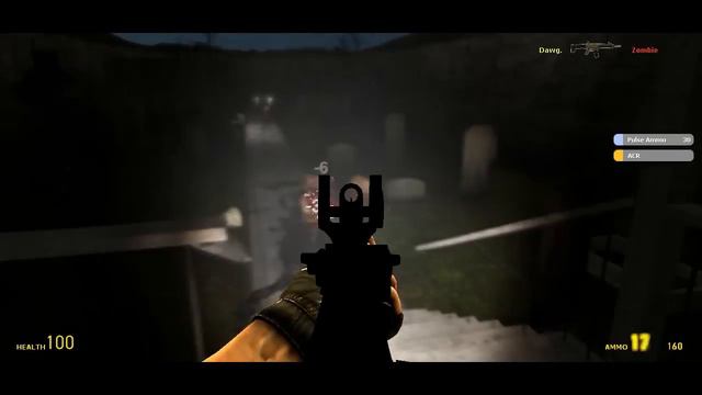 SCARY GMOD MAP (GIRL SCREAMS, FAST ZOMBIES, SHORT SCARY MAP) смотреть онлайн