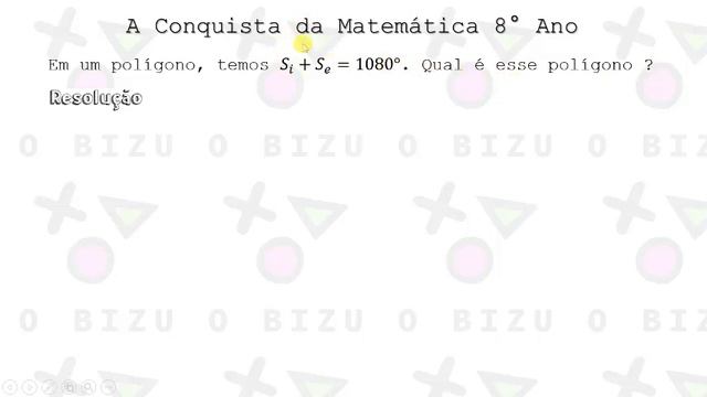 #Obizu - Geometria Plana, Livro: A Conquista Da Matemática 8° Ano VI - Prof. Amaral