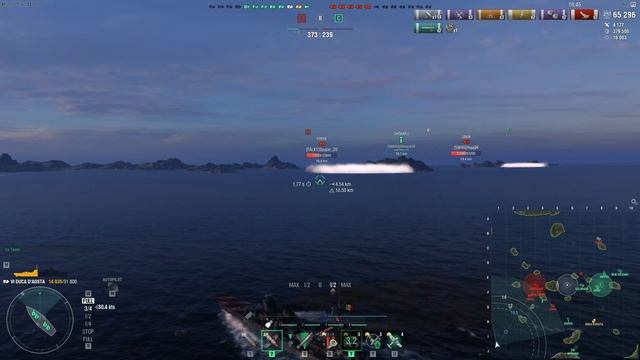 World of Warships: Duca d'Aosta Flanking смотреть онлайн