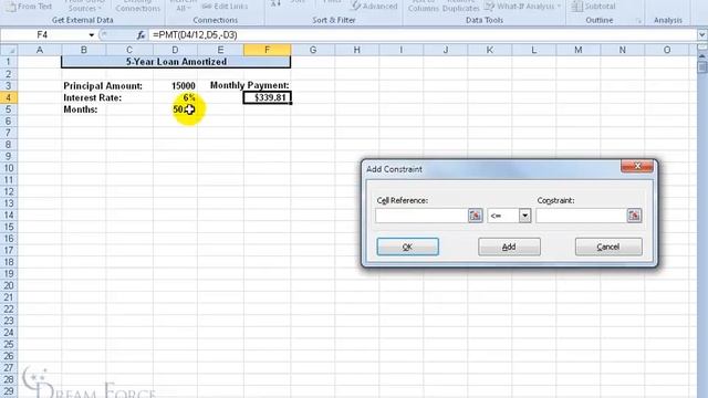 Microsoft Excel 2010: Solver смотреть онлайн