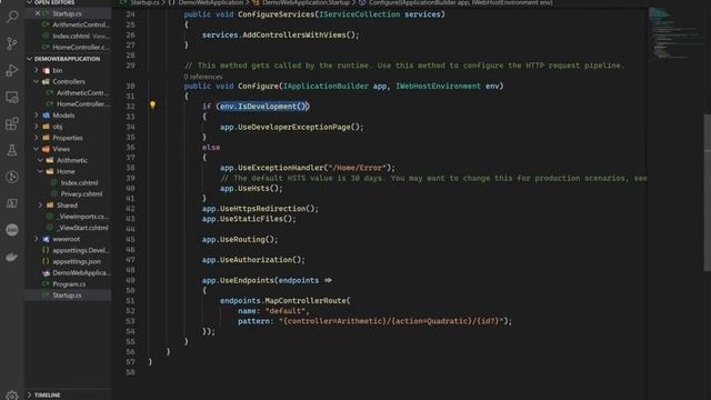 An overview of an ASP Net Core MVC Web Application Project смотреть онлайн