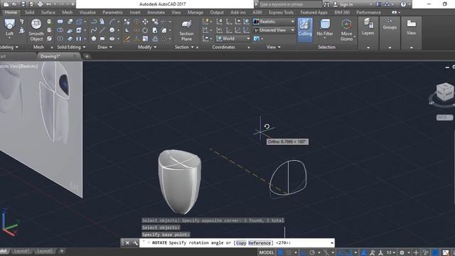 AutoCAD 3D Drawing - Eve Robot Modeling Practice - QasimCAD смотреть онлайн