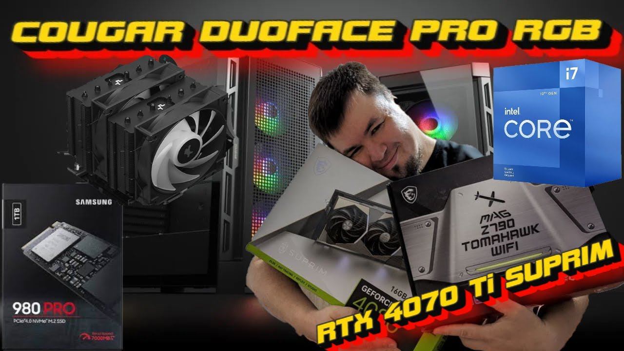 А 12700F на DDR5 РАСКРОЕТ 4070Ti ? :) AG620 на I7 ? протестим! 12700F + 4070 Ti + COUGAR DUOFACE PRO