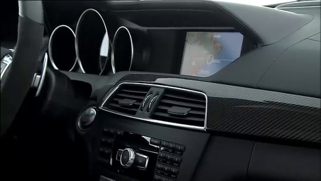 2012 Mercedes Benz C63 AMG Coupe Interior смотреть онлайн