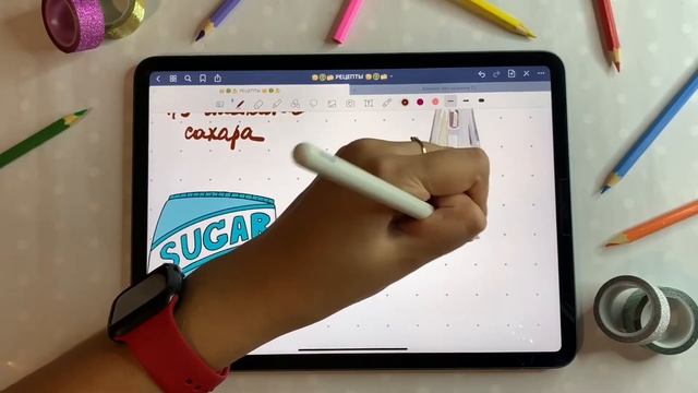 Как я создаю заметки на IPAD PRO ?✏️ в GoodNotes 5 | digital notes смотреть онлайн