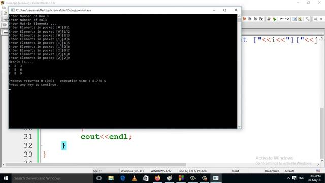 C++ Diagonal Traverse Program I || Leetcode 1424 || Print Matrix Diagonally || C++ Matrix смотреть онлайн