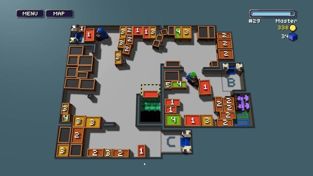 Storage Inc 2 - Level 29 - Two Player Mode on Master Difficulty - Perfect смотреть онлайн
