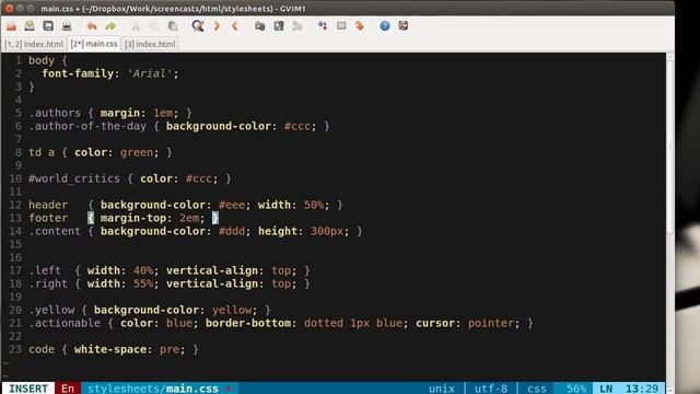 Научись HTML: тэги header и footer (эпизод 24) смотреть онлайн