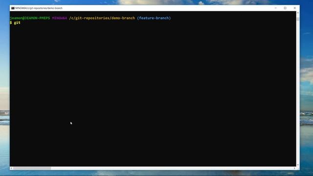 Using Git to implement a new feature without affecting the master branch • Local Demo By Jerome смотреть онлайн