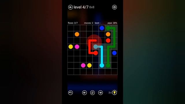 Flow Free - Daily Puzzles (7 Levels (13.6.2022)) смотреть онлайн