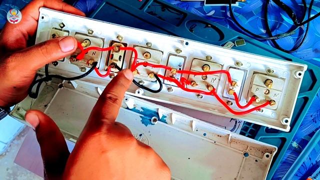 4 Socket 2 Switch 1 Fuse 1 indicator Wiring Connection | Extension Board Wiring Connection смотреть онлайн