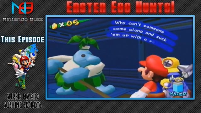 Super Mario Sunshine - Easter Eggs + Secrets смотреть онлайн