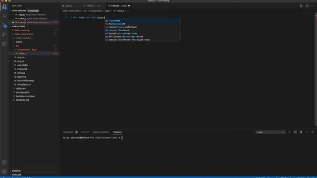 Live Coding — Build a Slack Clone! Client setup (React) смотреть онлайн