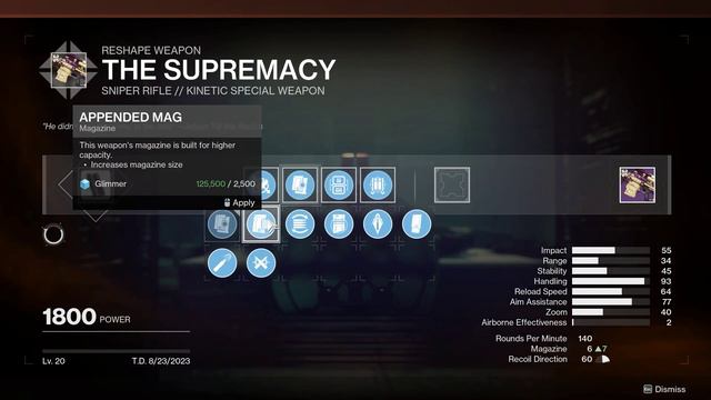 Fully Levelling a Weapon in 30 Seconds (Season of the Witch) [Destiny 2] смотреть онлайн