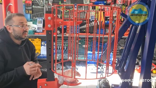 Стяжка для ремонта амортизаторов гидравлическая смотреть онлайн