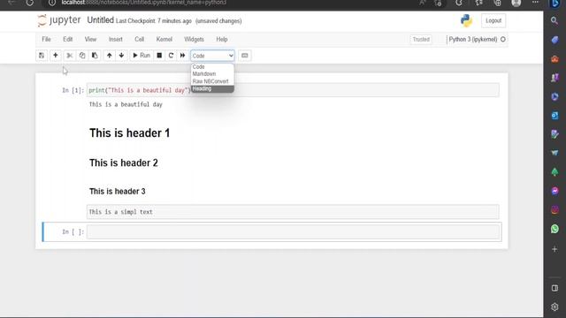Jupyter Notebook User Interface | Explained смотреть онлайн