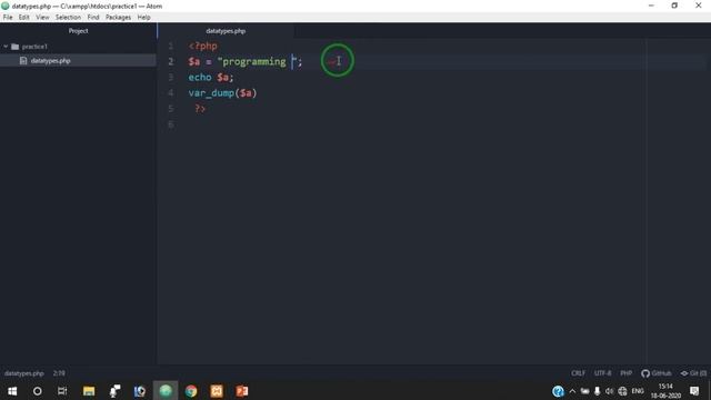 ? php data types in hindi | PHP Tutorials in hindi | learn php in hindi смотреть онлайн