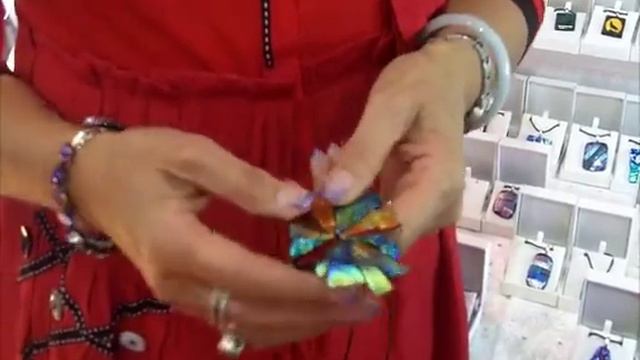 Dichroic Glass Jewelry and Specialty Pieces by The Glass Castle смотреть онлайн