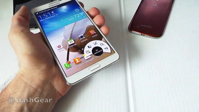 Samsung Galaxy Gear 3 Air Command hands-on смотреть онлайн
