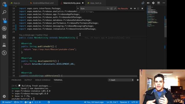 Sending Firebase Data Messages to Expo: Android смотреть онлайн