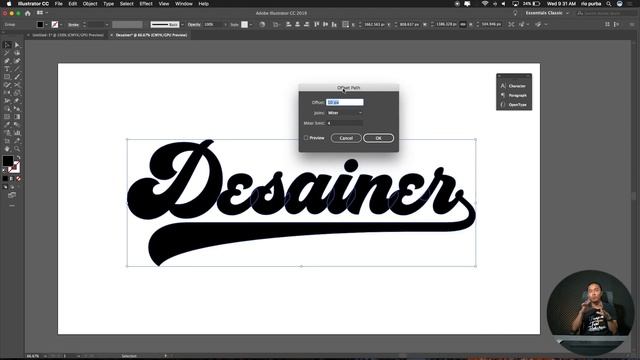 CLIENT BAYAR MAHAL NIH! Cara Desain Custom LogoType di Adobe Illustrator смотреть онлайн