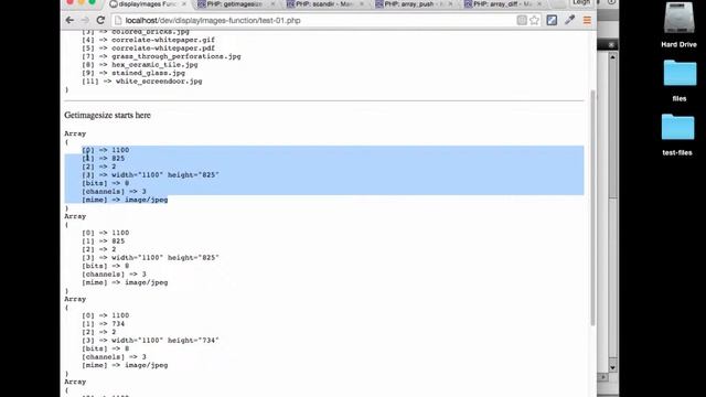 displayImages Part 06 getimagesize смотреть онлайн