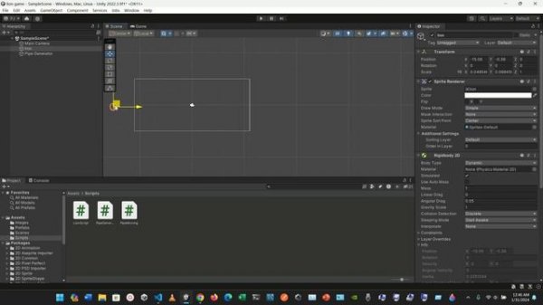Using Vector3, Time.deltaTime, Prefabs, Object.Instantiate: Destroying Column Script - Unity Engine