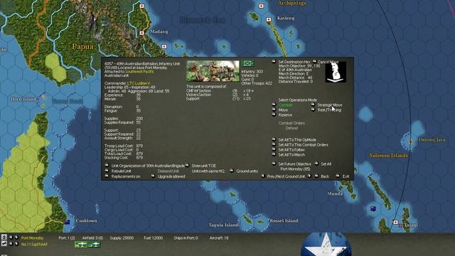 War In The Pacific: Admiral's Edition - Tutorial - Land Unit Discussion смотреть онлайн