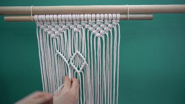 How to make a lotus macrame wall hanging / Simple macrame projects for beginners/ step by step смотреть онлайн