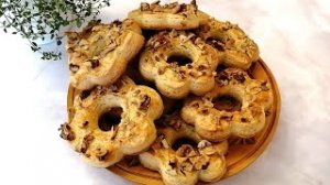 Пирожное Кольцо с орехами. Рецепт из СССР.