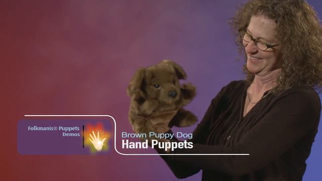 Folkmanis® Brown Puppy Dog Puppet Demo - Retired смотреть онлайн