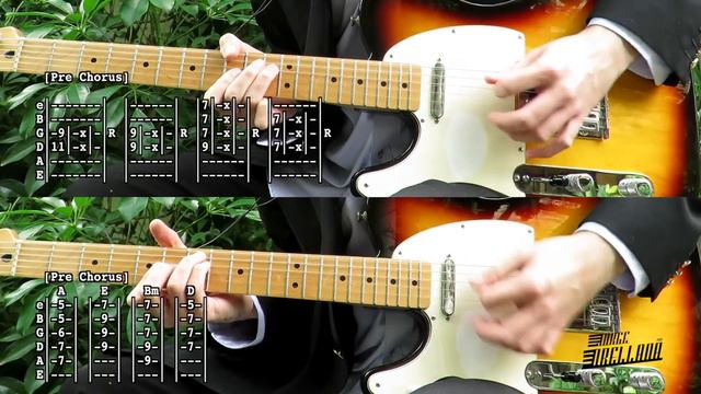 The Dark Of The Matinee - Franz Ferdinand ( Guitar Tab Tutorial & Cover ) смотреть онлайн