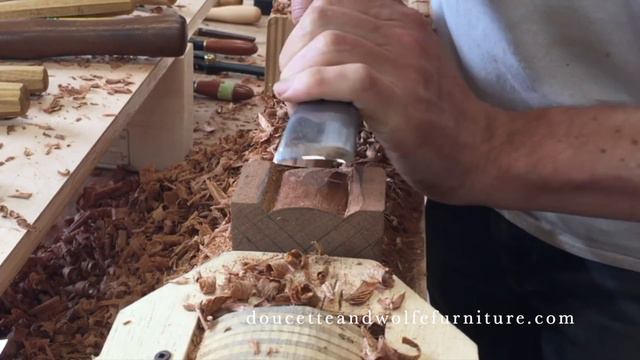 Side and Arm Chair Build Process Part 2 by Doucette and Wolfe Furniture Makers смотреть онлайн