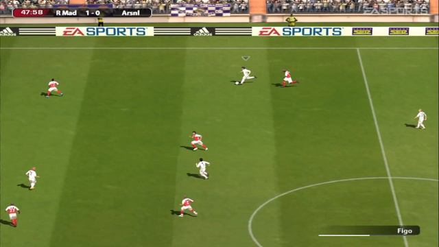 Real Madrid x Arsenal - FIFA 05 смотреть онлайн