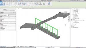Autodesk Revit: ограждение на любой вид лестниц