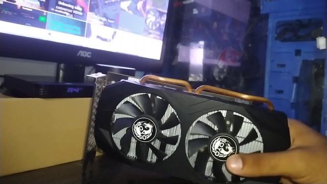 RX 580 8G 2048SP BOMBA, DEU RUIM!! GPU SOYO #pcgaming #placadevídeo #pcbarato смотреть онлайн