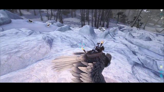 СТРАШНЫЙ ЗИМНИЙ БИОМ || выживание в ARK:SURVIVAL EVOLVED