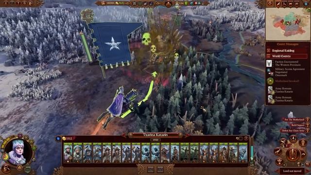TOTAL WAR: WARHAMMER 3 - ПЕРВЫЕ ПРОБЛЕМЫ | оптимизация, бот, карта кампании. смотреть онлайн